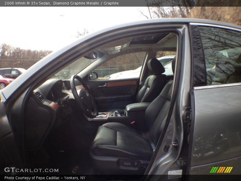 Diamond Graphite Metallic / Graphite 2006 Infiniti M 35x Sedan
