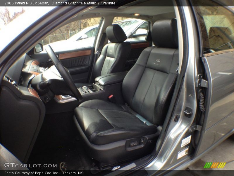 Diamond Graphite Metallic / Graphite 2006 Infiniti M 35x Sedan