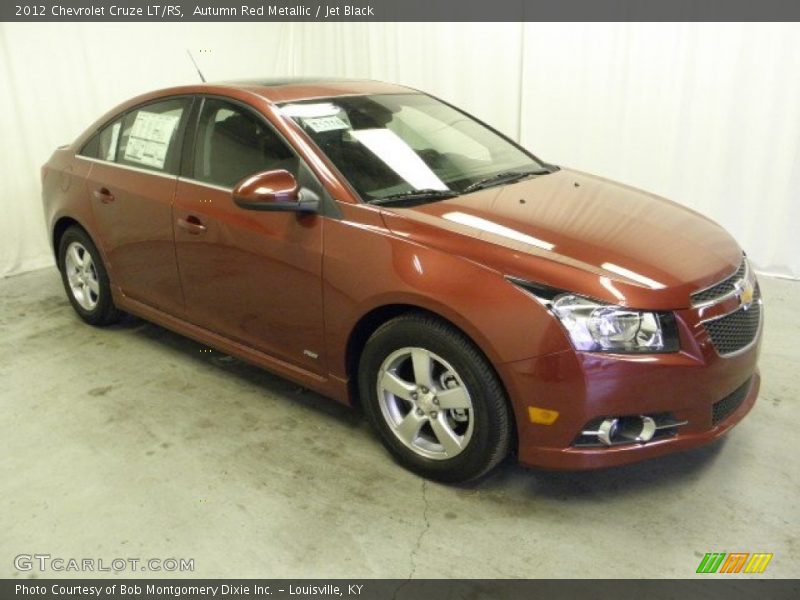 Autumn Red Metallic / Jet Black 2012 Chevrolet Cruze LT/RS