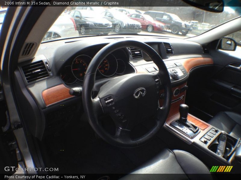 Diamond Graphite Metallic / Graphite 2006 Infiniti M 35x Sedan