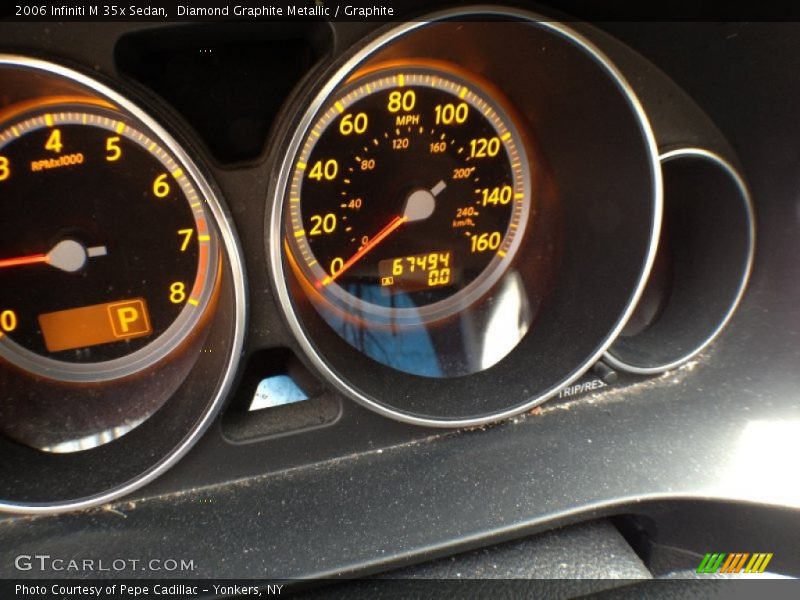 Diamond Graphite Metallic / Graphite 2006 Infiniti M 35x Sedan