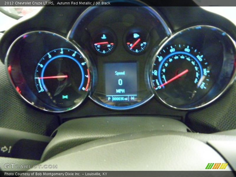 Autumn Red Metallic / Jet Black 2012 Chevrolet Cruze LT/RS