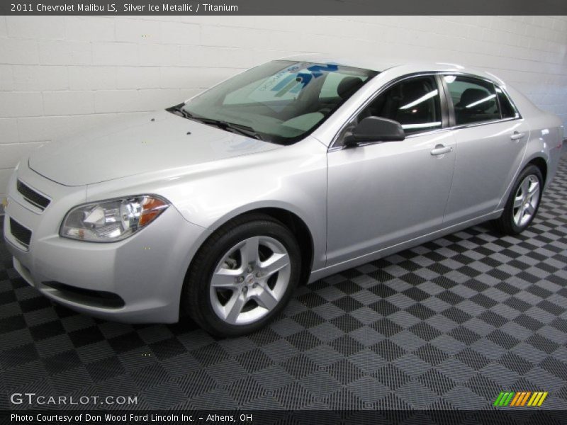 Silver Ice Metallic / Titanium 2011 Chevrolet Malibu LS