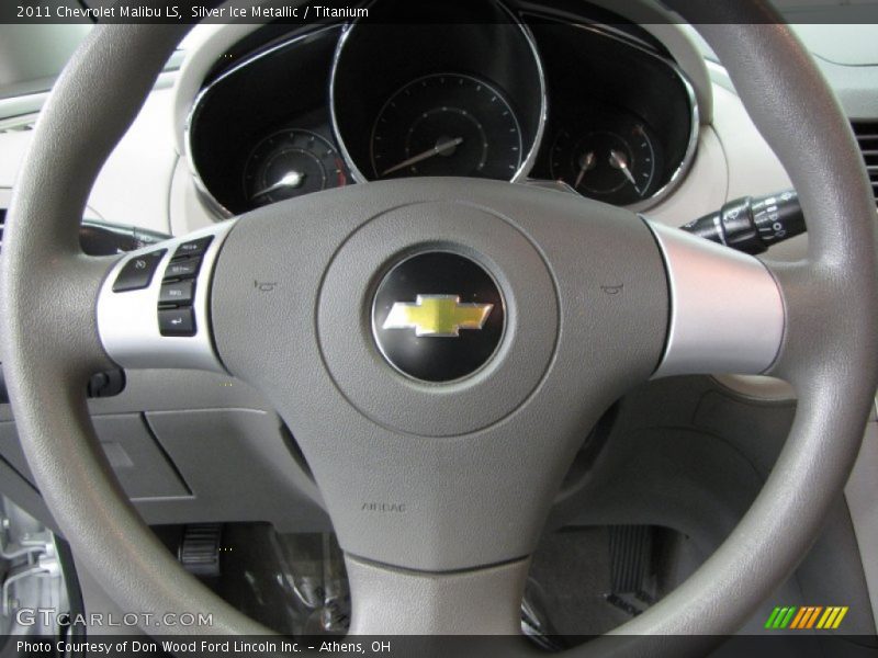 Silver Ice Metallic / Titanium 2011 Chevrolet Malibu LS