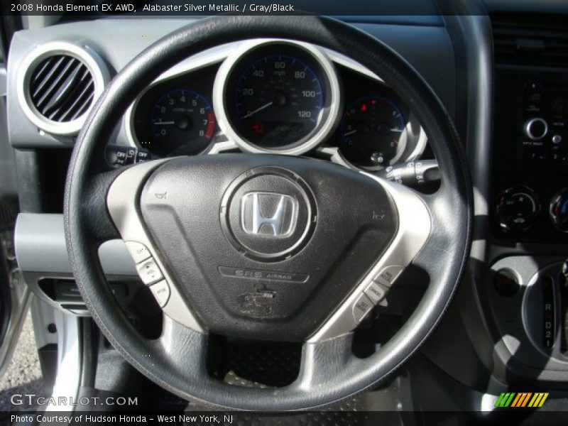 Alabaster Silver Metallic / Gray/Black 2008 Honda Element EX AWD