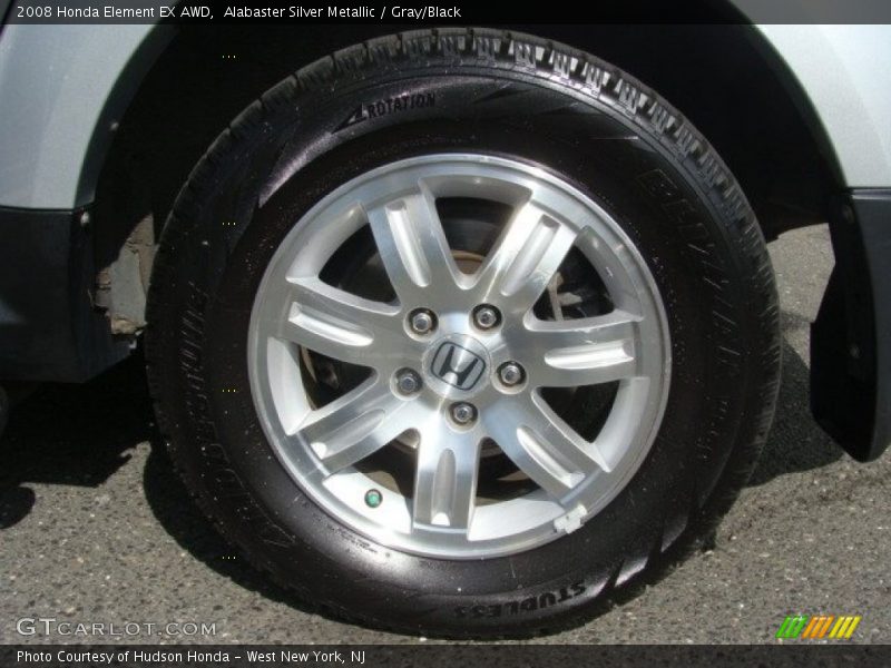 Alabaster Silver Metallic / Gray/Black 2008 Honda Element EX AWD