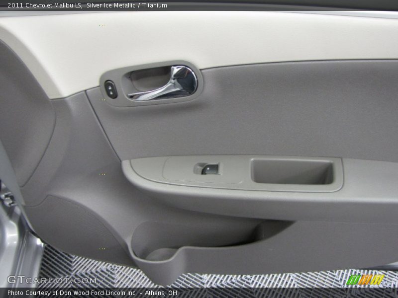 Silver Ice Metallic / Titanium 2011 Chevrolet Malibu LS