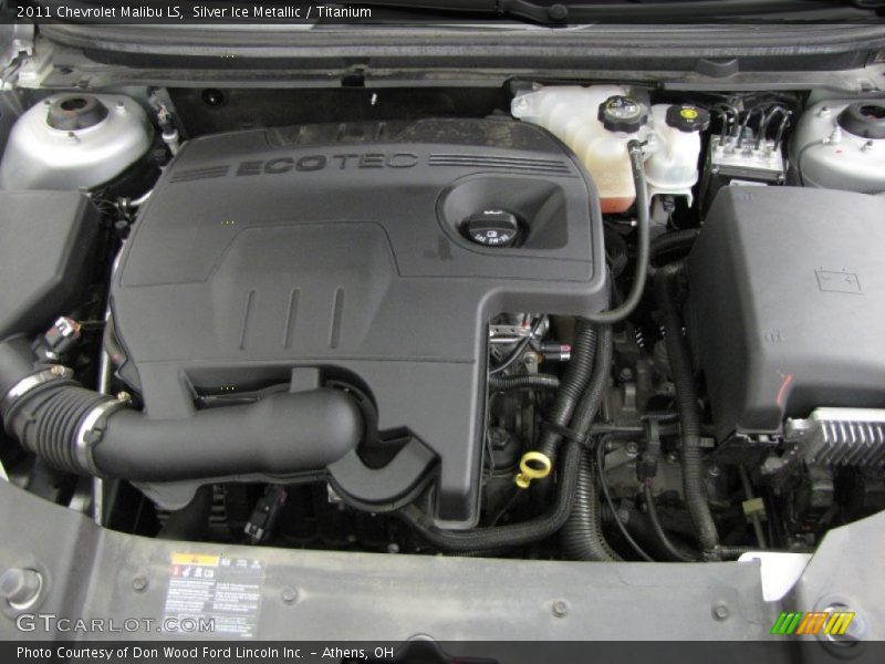 Silver Ice Metallic / Titanium 2011 Chevrolet Malibu LS