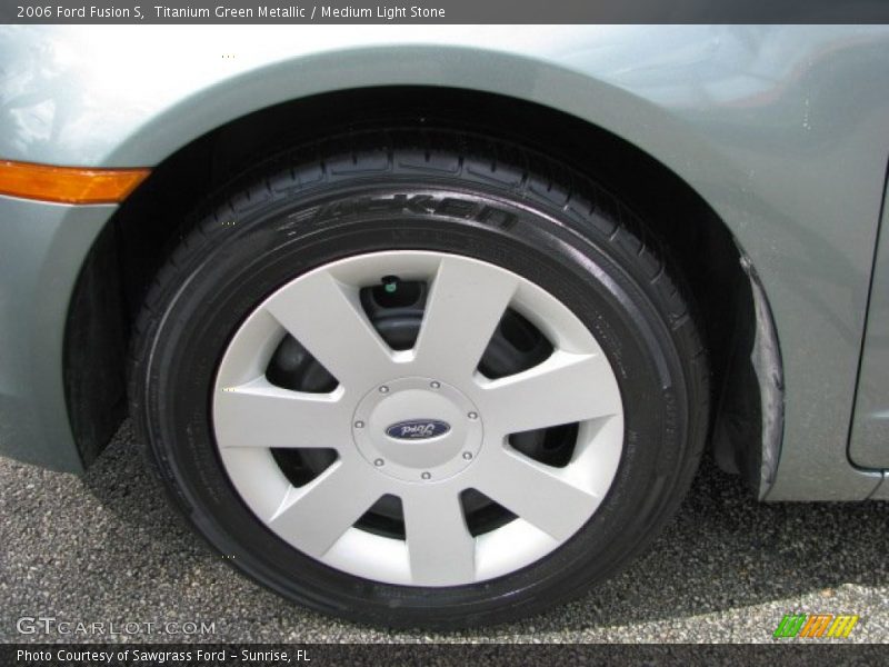 Titanium Green Metallic / Medium Light Stone 2006 Ford Fusion S
