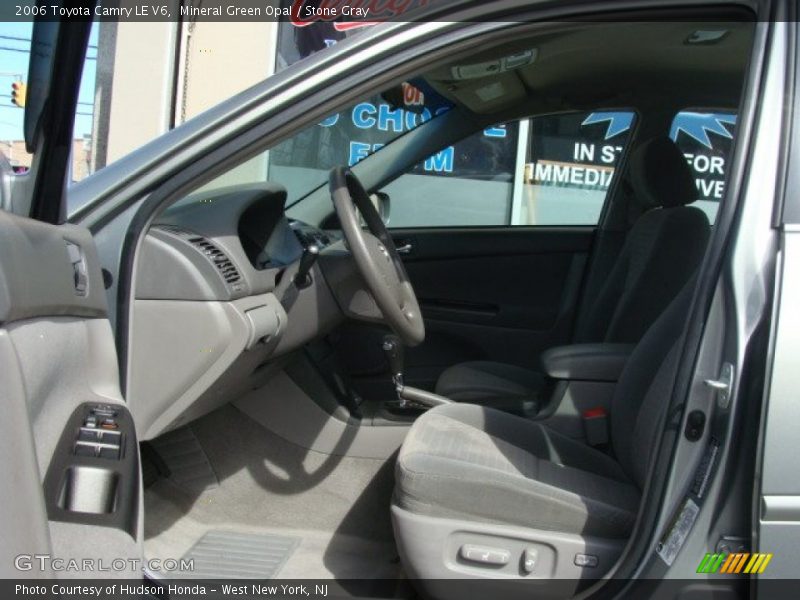 Mineral Green Opal / Stone Gray 2006 Toyota Camry LE V6