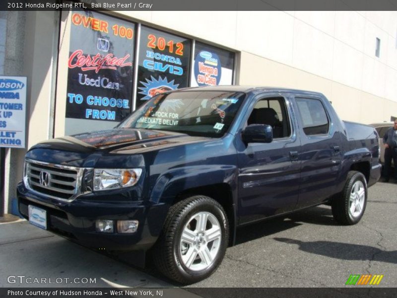 Bali Blue Pearl / Gray 2012 Honda Ridgeline RTL