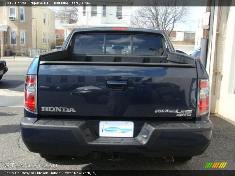 Bali Blue Pearl / Gray 2012 Honda Ridgeline RTL