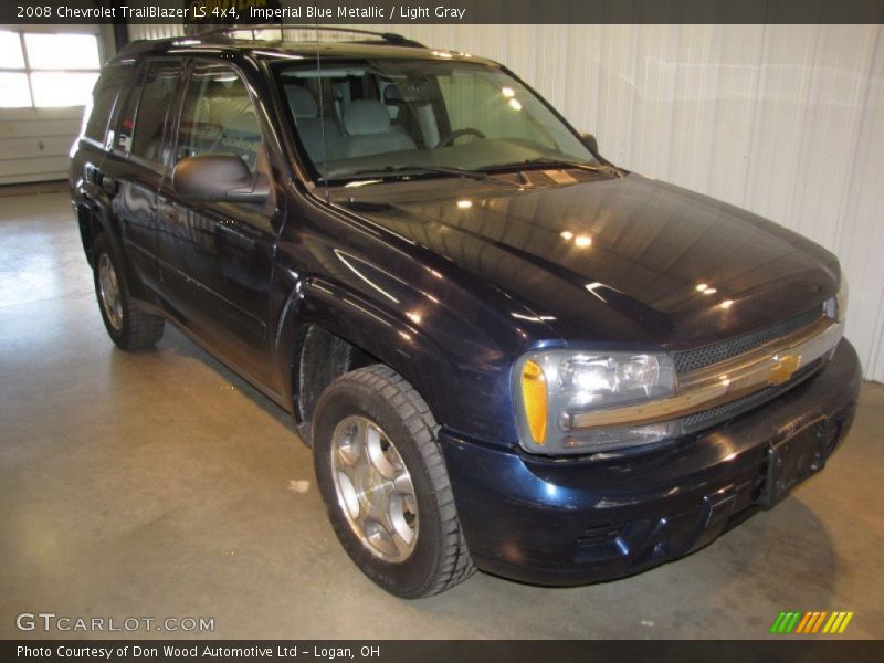Imperial Blue Metallic / Light Gray 2008 Chevrolet TrailBlazer LS 4x4