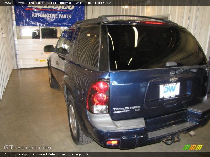 Imperial Blue Metallic / Light Gray 2008 Chevrolet TrailBlazer LS 4x4