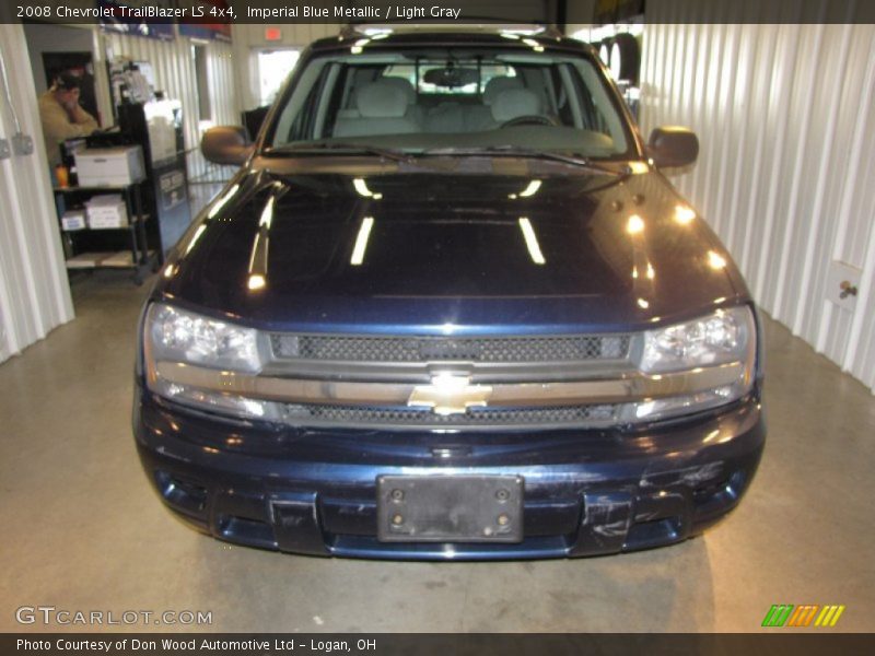 Imperial Blue Metallic / Light Gray 2008 Chevrolet TrailBlazer LS 4x4
