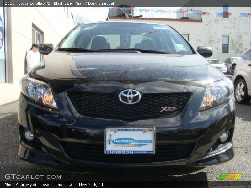 Black Sand Pearl / Dark Charcoal 2010 Toyota Corolla XRS