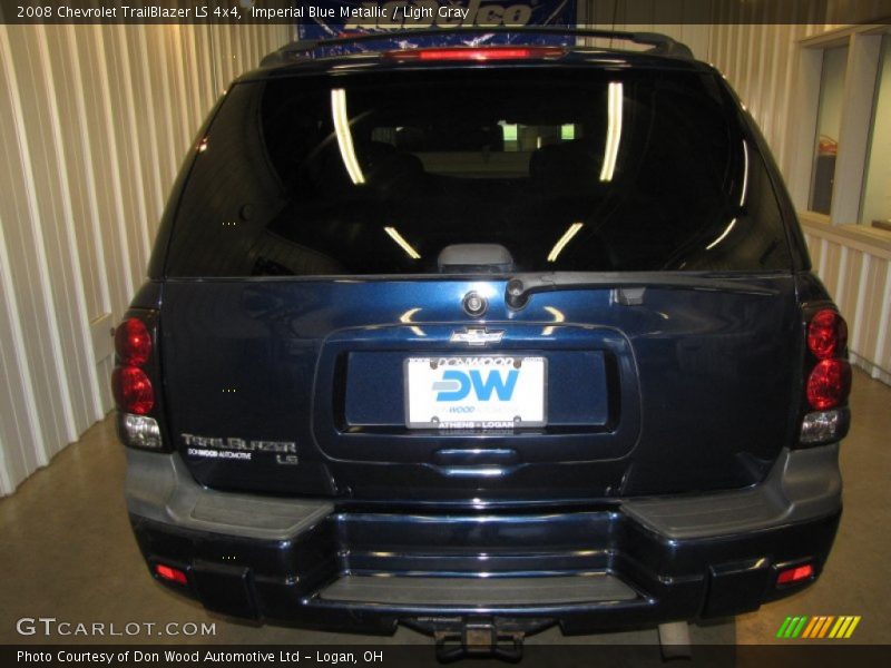 Imperial Blue Metallic / Light Gray 2008 Chevrolet TrailBlazer LS 4x4