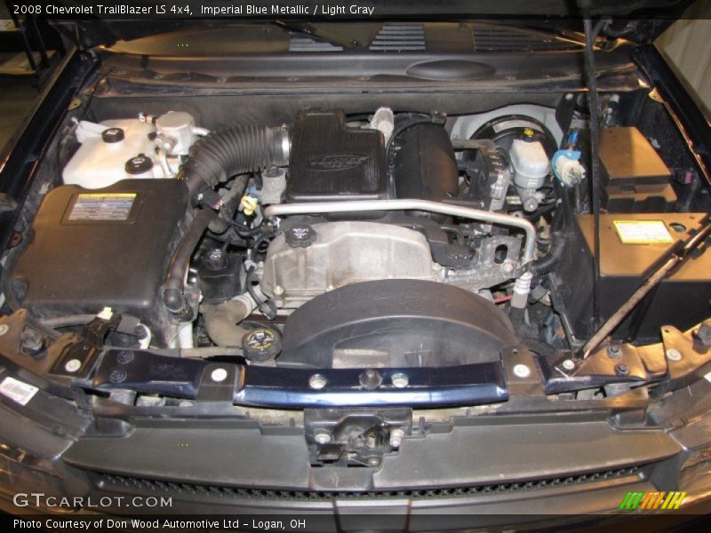 Imperial Blue Metallic / Light Gray 2008 Chevrolet TrailBlazer LS 4x4