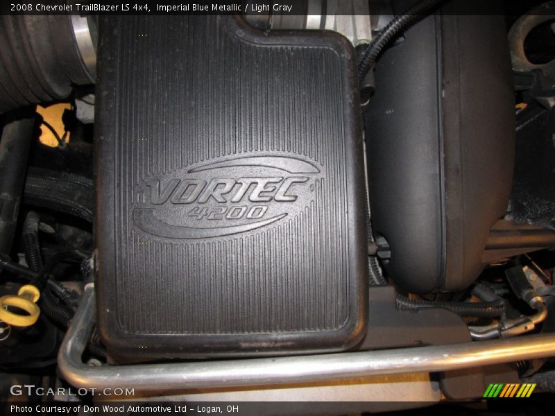 Imperial Blue Metallic / Light Gray 2008 Chevrolet TrailBlazer LS 4x4