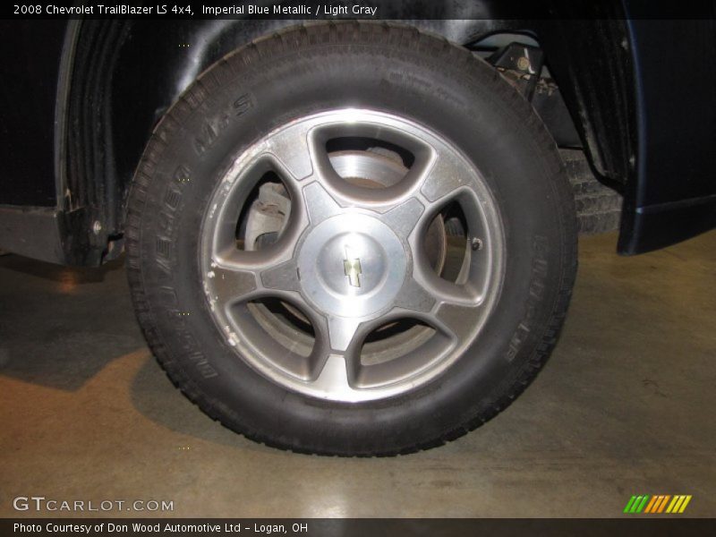 Imperial Blue Metallic / Light Gray 2008 Chevrolet TrailBlazer LS 4x4