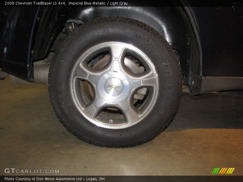 Imperial Blue Metallic / Light Gray 2008 Chevrolet TrailBlazer LS 4x4