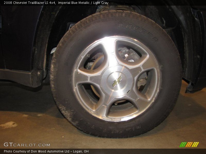 Imperial Blue Metallic / Light Gray 2008 Chevrolet TrailBlazer LS 4x4