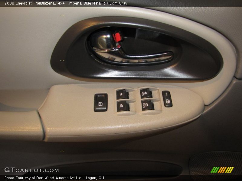 Imperial Blue Metallic / Light Gray 2008 Chevrolet TrailBlazer LS 4x4