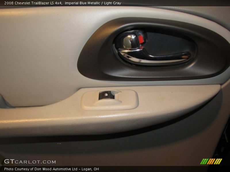 Imperial Blue Metallic / Light Gray 2008 Chevrolet TrailBlazer LS 4x4