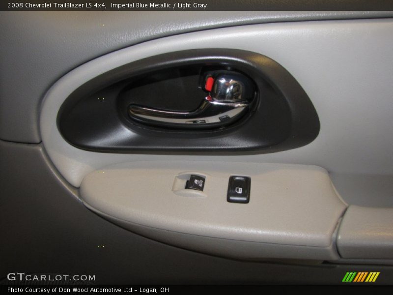 Imperial Blue Metallic / Light Gray 2008 Chevrolet TrailBlazer LS 4x4