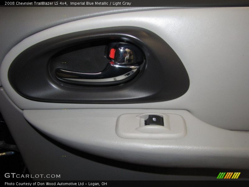 Imperial Blue Metallic / Light Gray 2008 Chevrolet TrailBlazer LS 4x4
