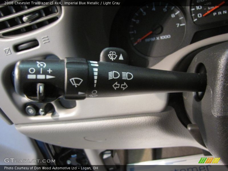 Imperial Blue Metallic / Light Gray 2008 Chevrolet TrailBlazer LS 4x4