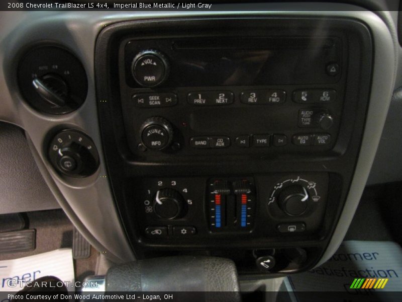 Imperial Blue Metallic / Light Gray 2008 Chevrolet TrailBlazer LS 4x4