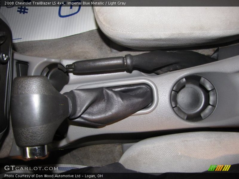 Imperial Blue Metallic / Light Gray 2008 Chevrolet TrailBlazer LS 4x4