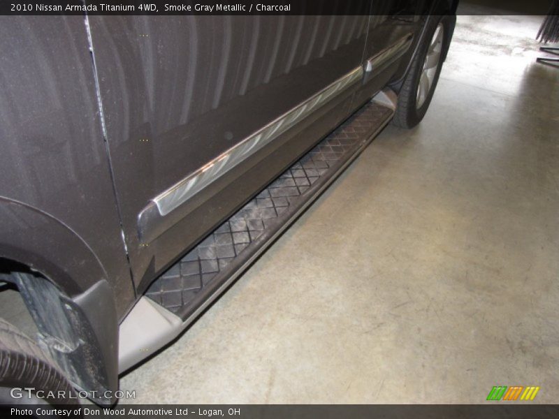 Smoke Gray Metallic / Charcoal 2010 Nissan Armada Titanium 4WD