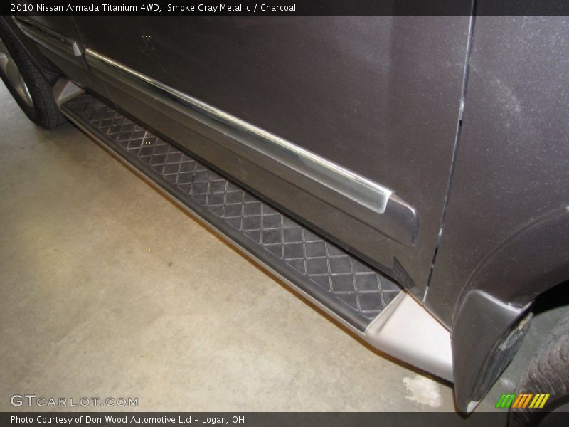 Smoke Gray Metallic / Charcoal 2010 Nissan Armada Titanium 4WD