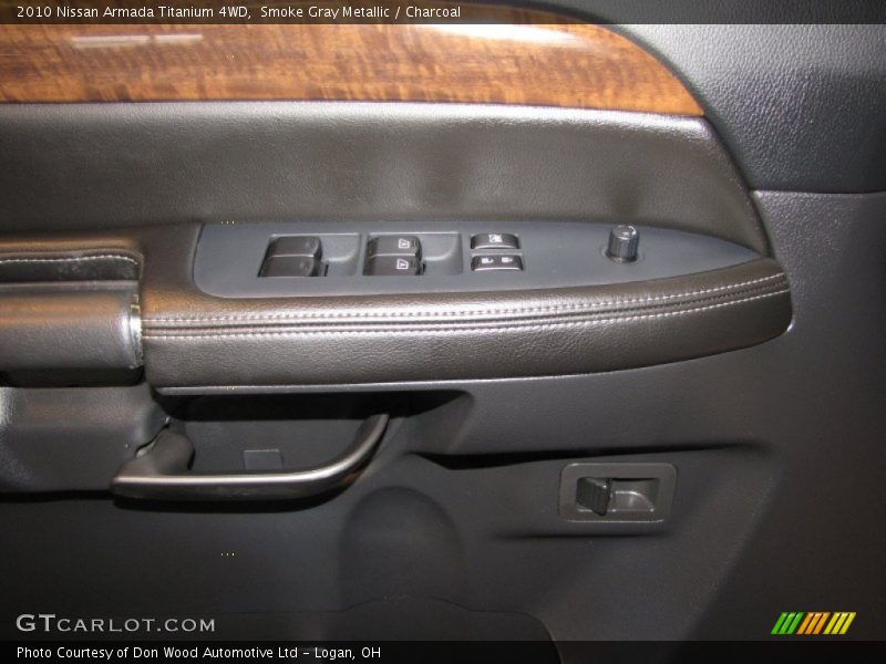 Smoke Gray Metallic / Charcoal 2010 Nissan Armada Titanium 4WD