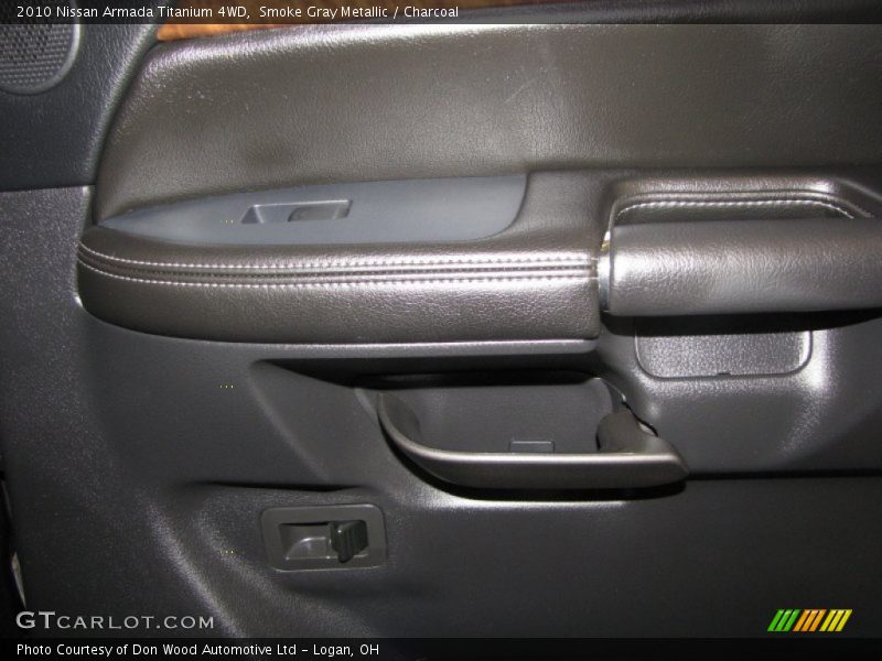 Smoke Gray Metallic / Charcoal 2010 Nissan Armada Titanium 4WD