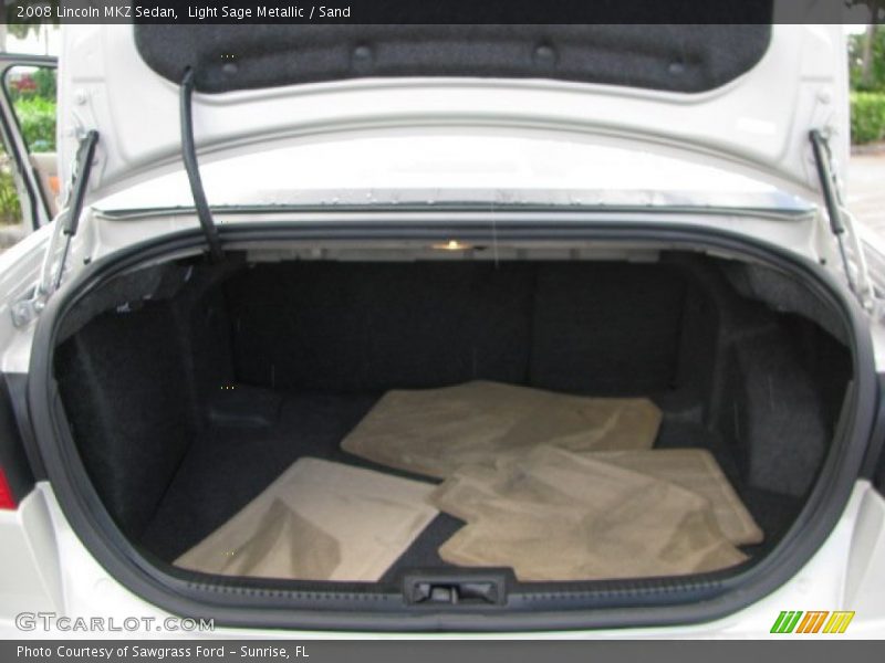 Light Sage Metallic / Sand 2008 Lincoln MKZ Sedan