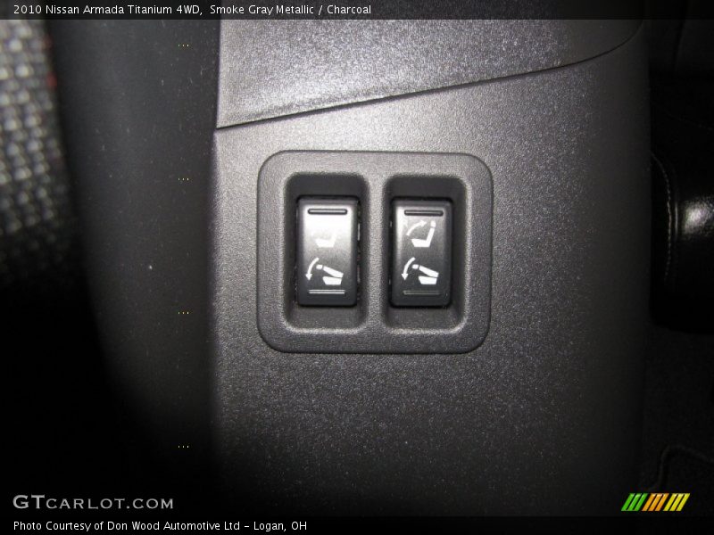 Smoke Gray Metallic / Charcoal 2010 Nissan Armada Titanium 4WD