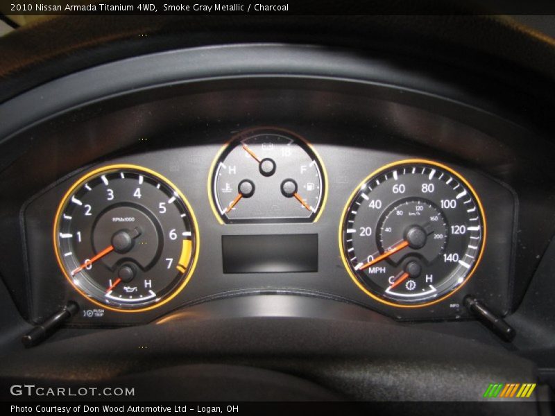 Smoke Gray Metallic / Charcoal 2010 Nissan Armada Titanium 4WD