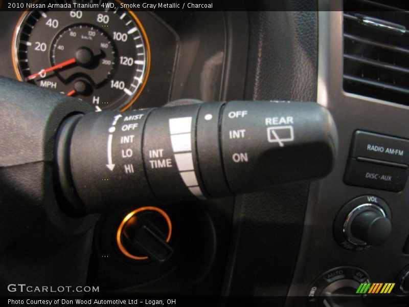 Smoke Gray Metallic / Charcoal 2010 Nissan Armada Titanium 4WD