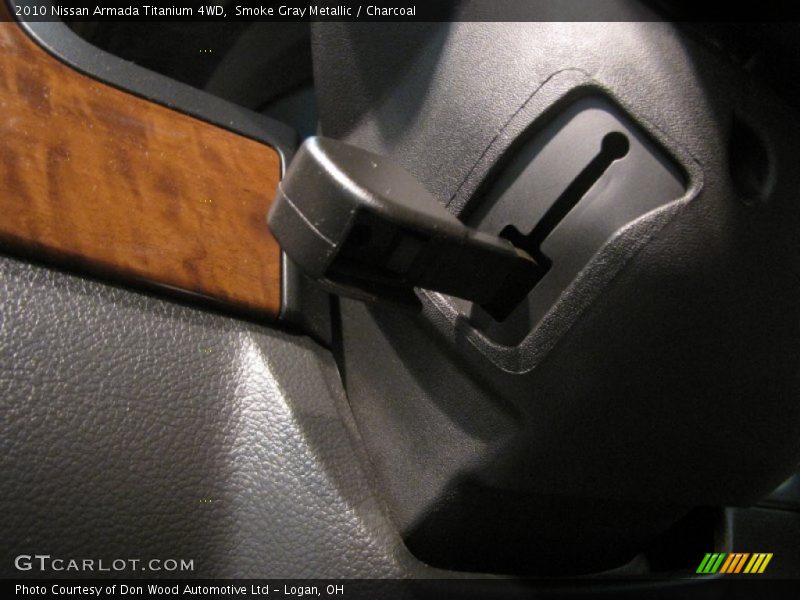 Smoke Gray Metallic / Charcoal 2010 Nissan Armada Titanium 4WD
