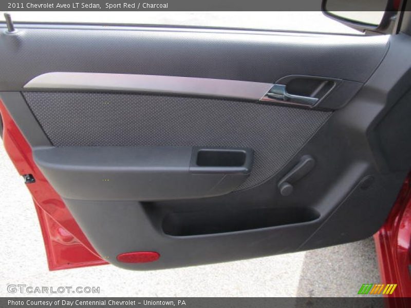 Sport Red / Charcoal 2011 Chevrolet Aveo LT Sedan