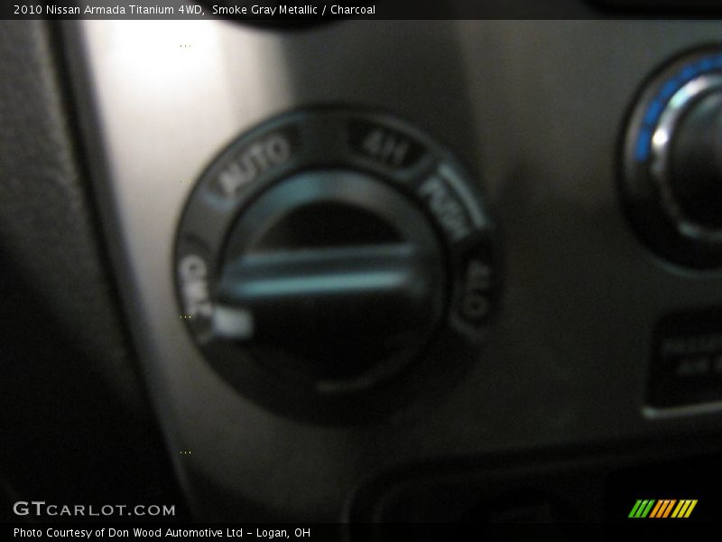 Smoke Gray Metallic / Charcoal 2010 Nissan Armada Titanium 4WD