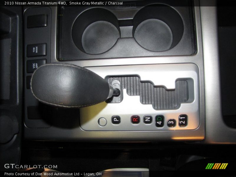 Smoke Gray Metallic / Charcoal 2010 Nissan Armada Titanium 4WD