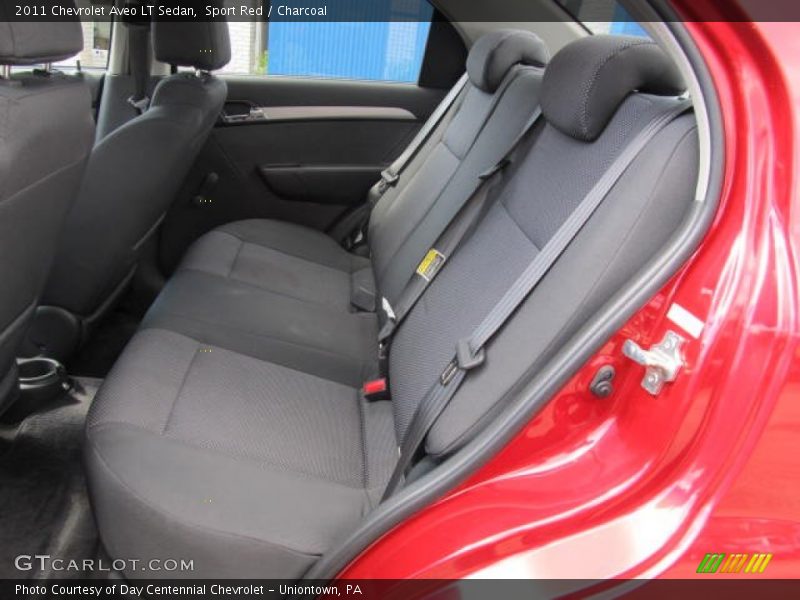 Sport Red / Charcoal 2011 Chevrolet Aveo LT Sedan