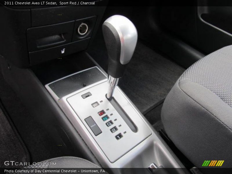 Sport Red / Charcoal 2011 Chevrolet Aveo LT Sedan