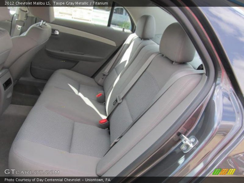 Taupe Gray Metallic / Titanium 2012 Chevrolet Malibu LS