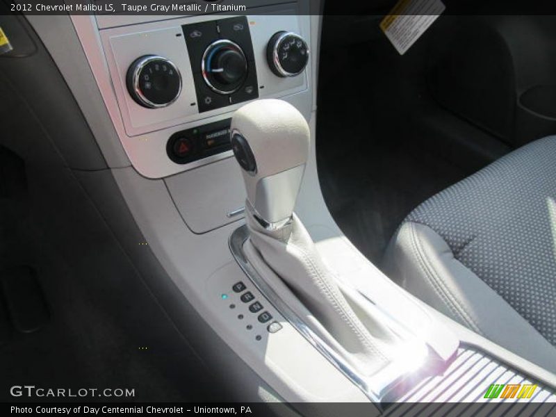 Taupe Gray Metallic / Titanium 2012 Chevrolet Malibu LS