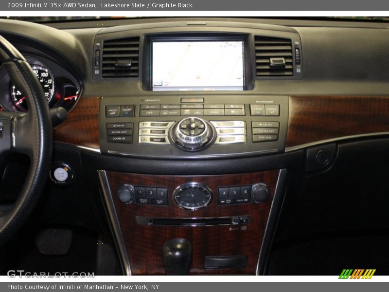 Lakeshore Slate / Graphite Black 2009 Infiniti M 35x AWD Sedan
